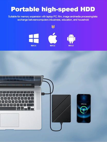 Portable External Hard Disk Drive