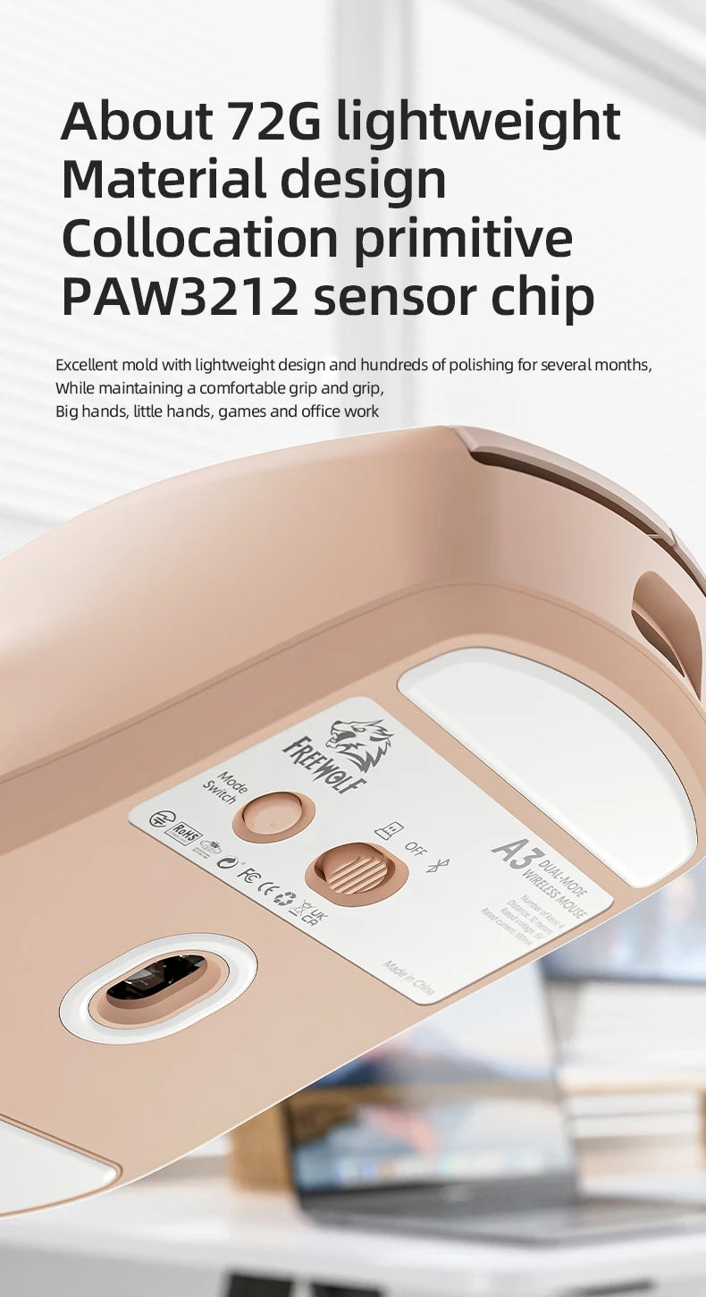 A3 Wireless Mouse Silent ABS