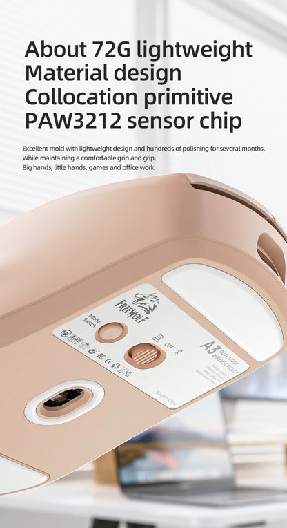 A3 Wireless Mouse Silent ABS