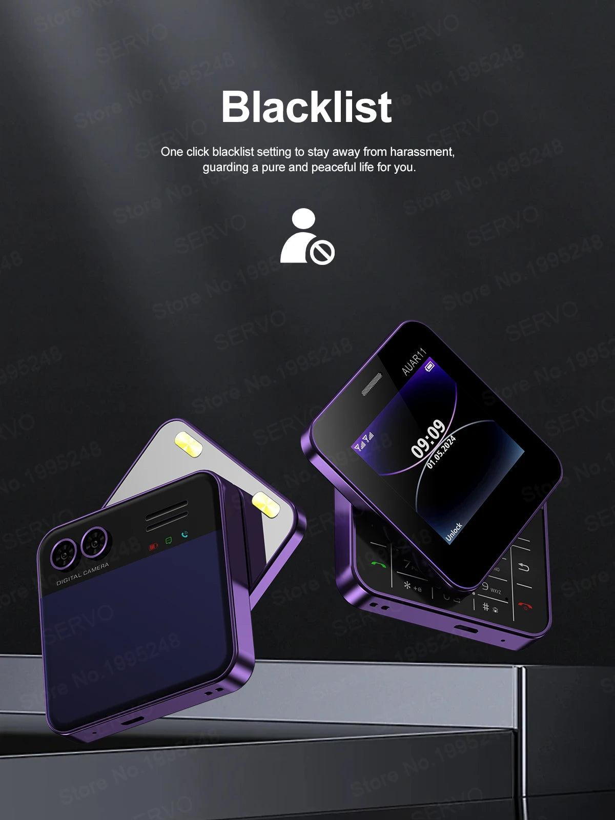 SERVO AUAR11 Rotating Phone