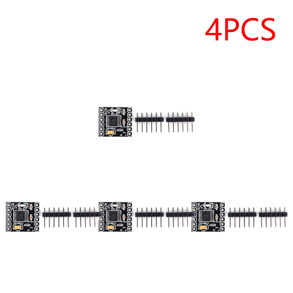 1-5pcs DRV8833 Motor Drive Module 6 Pin DC Gear Motor Driver 1.5A Single H Bridge Silent Stepper Motor Driver for Arduino