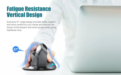 Lefon Bluetooth Vertical Mouse Wireless