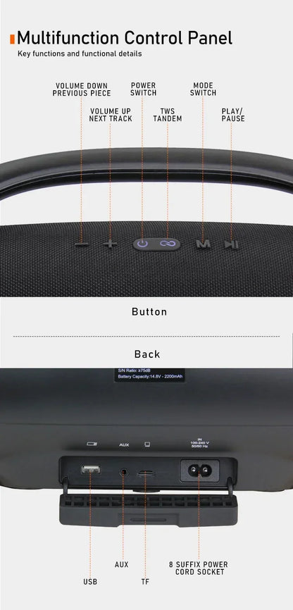 Boombox 3 Wireless Bluetooth Speaker