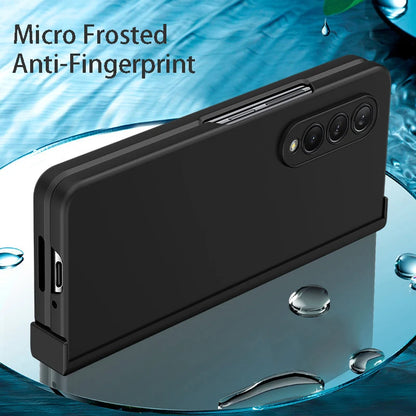 Ultra Thin Folding Shockproof Case For Samsung Galaxy Z Fold 4 6 Fold4 Fold3 Fold 5 360 Full Protection Candy Color Hard Cover