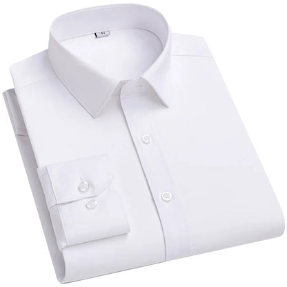 Bamboo Fiber Elastic Men's Shirt