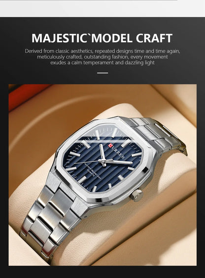 CURREN Luxury Business Square Watch
