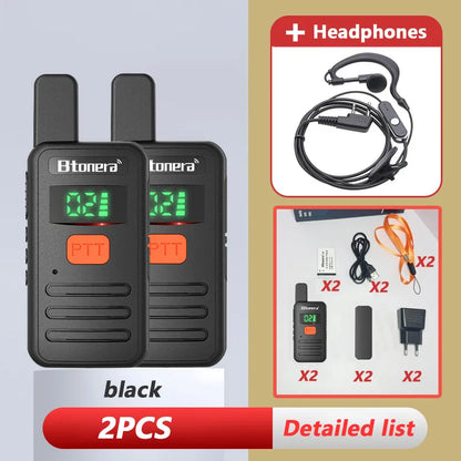 BTDX Mini Walkie Talkie