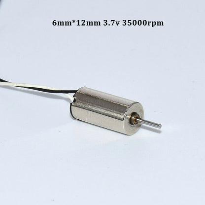 1PC DC 3V-3.7V Coreless Motor 0408,412,612,615,617.716,720,816,8520,1020 High Speed RC Drone Strong Magnetic DIY Aircraft