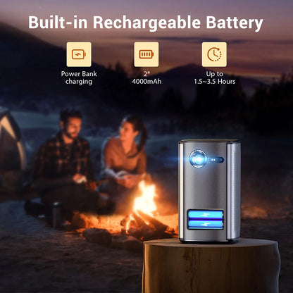 BYINTEK P70 Projector With Battery