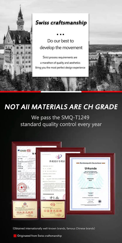 POEDAGAR Luxury Military Watch