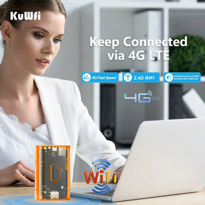 KuWFi Proteble Mini 4G Route