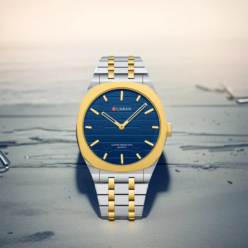 CURREN Thin Quartz Watch