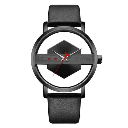 TOMI Fashionable and Minimalist Men's Leather Watch Strap