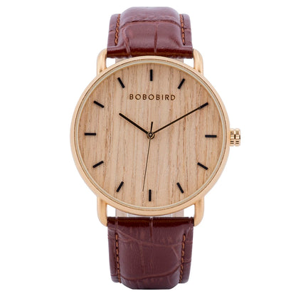 BOBO BIRD Men's Wood Wristwatch