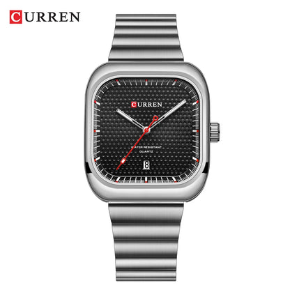 CURREN Simple Business Square Quartz Watch