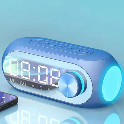 Alarm Clock Radio FM Bluetooth Speaker