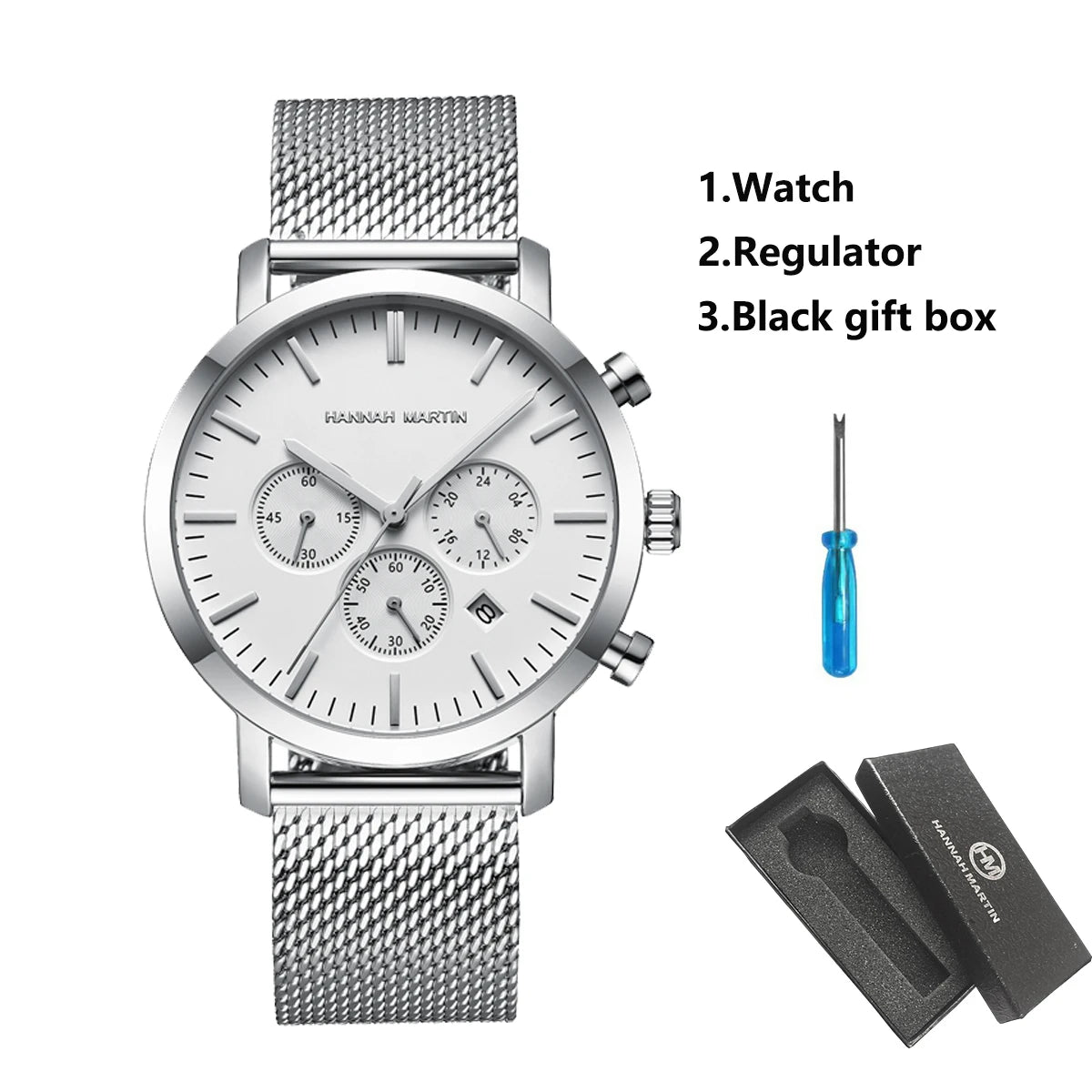 Multifunctional Quartz Wrist Watch