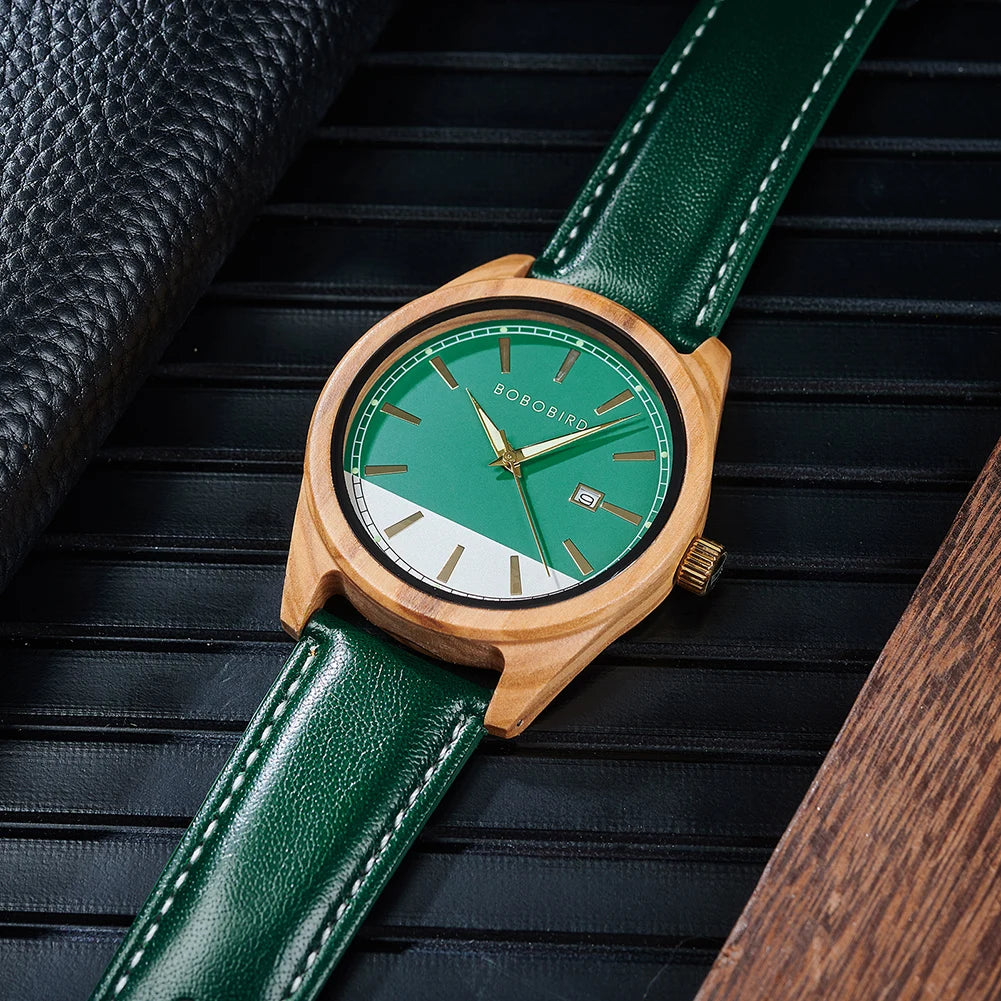 BOBO BIRD Men's Wood Wristwatch