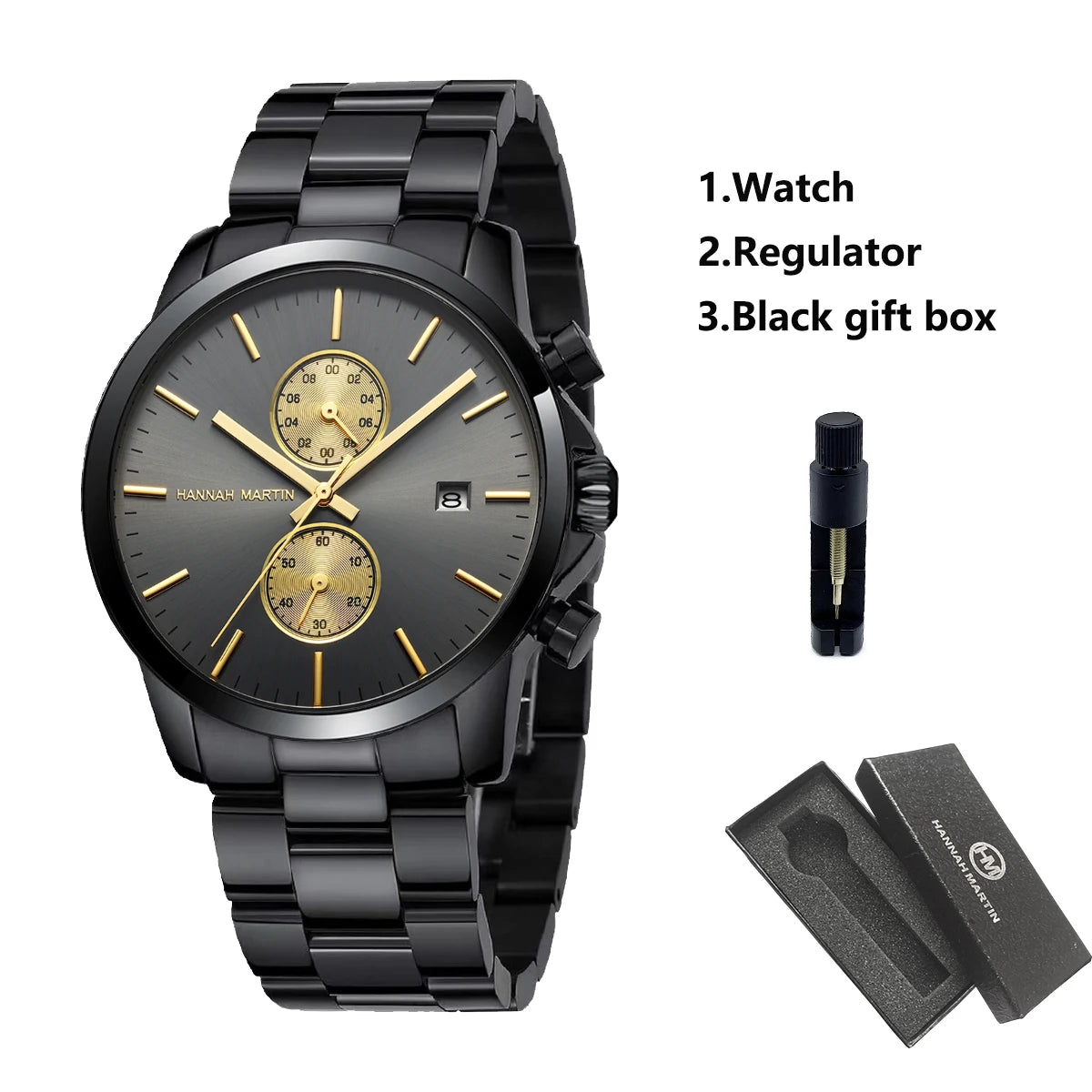 Multifunctional Quartz Wrist Watch