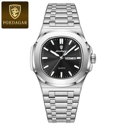 POEDAGAR Luxury Military Watch