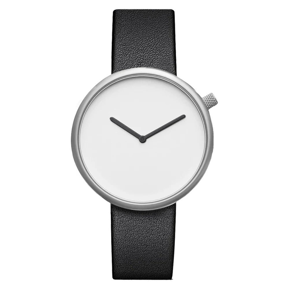 TOMI Women's Minimalist Style Leather Watch