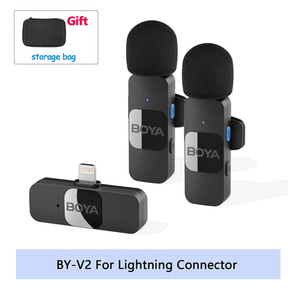 BOYA Professional Wireless Lavalier Mini Microphone