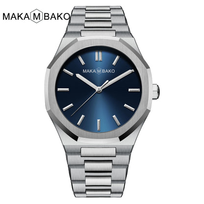 Stainless Steel Nordic Style Wristwatch