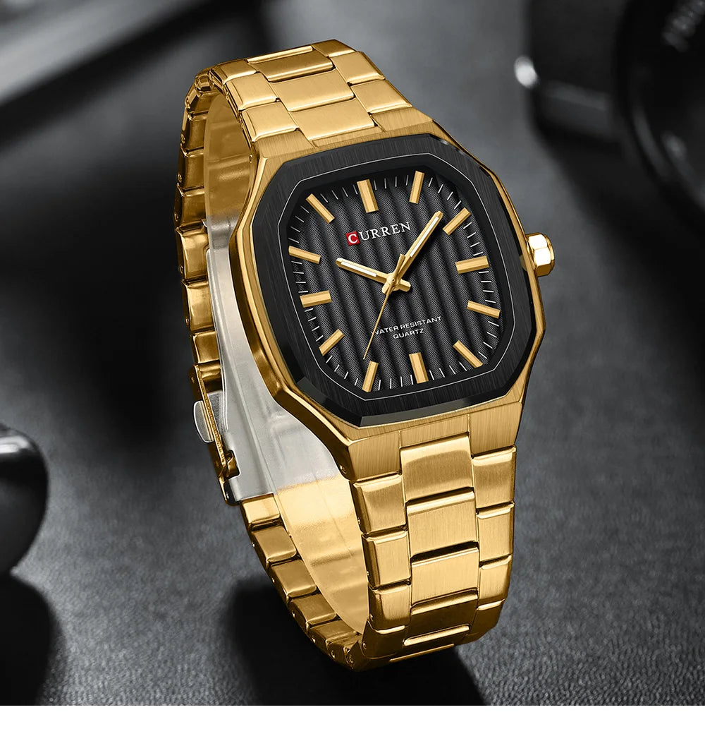 CURREN Luxury Business Square Watch