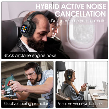 Siindoo JH-ANC930Plus Hybrid Wireless Headphone