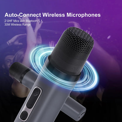 40W Portable Bluetooth Speaker 360 Degree