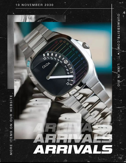 CILOA Retro Square Watch