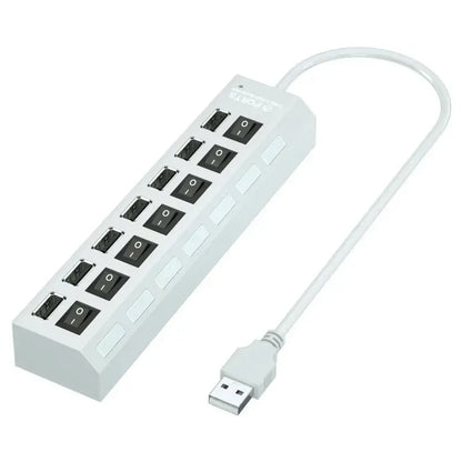 High Speed 4/7 Ports USB HUB 2.0 Adapter