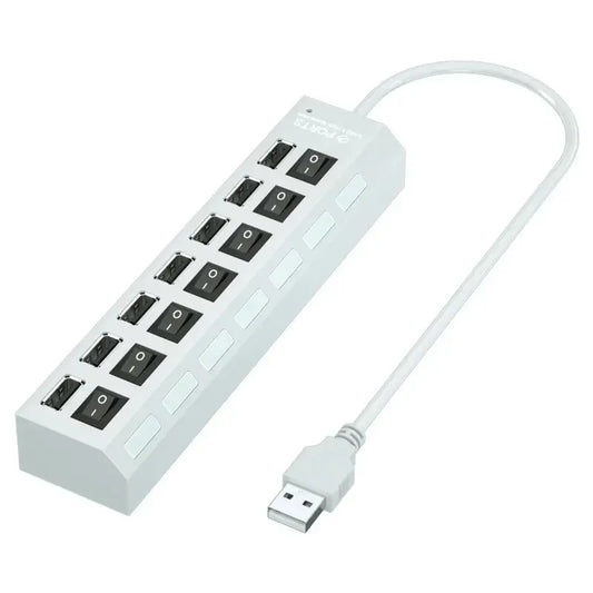 High Speed 4/7 Ports USB HUB 2.0 Adapter
