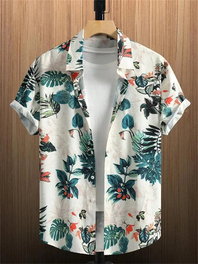 Summer Flower Beach Shirts