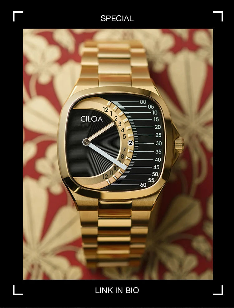 CILOA Retro Square Watch