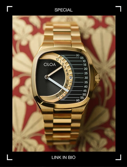 CILOA Retro Square Watch