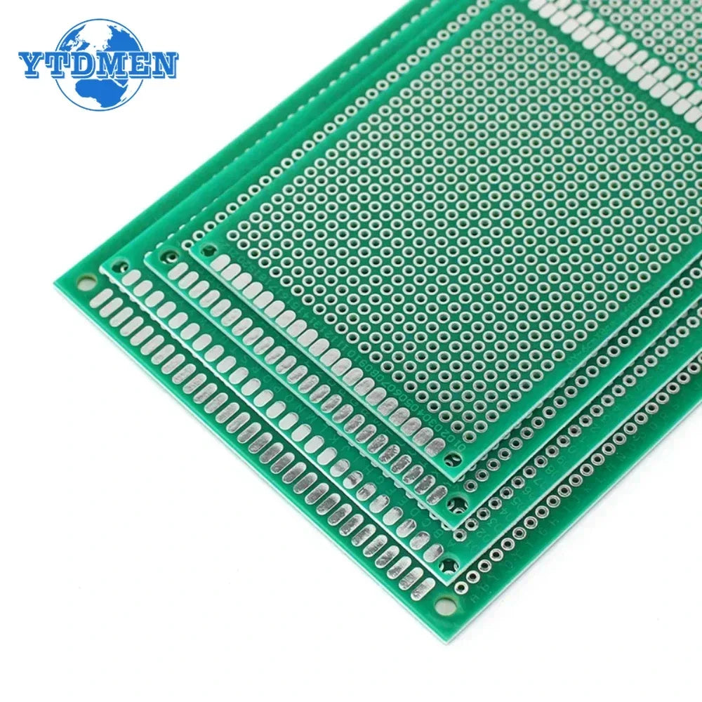 1PCS Single Sided PCB Universal Printed Circuit Board 2x8 3x7 4x6 6x8 10x10 10x15 10x22 12x18 15x20 20x30CM DIY Breadboard Plate