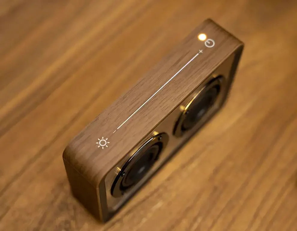 Transparent Wireless Bluetooth Speaker with Duel Horn