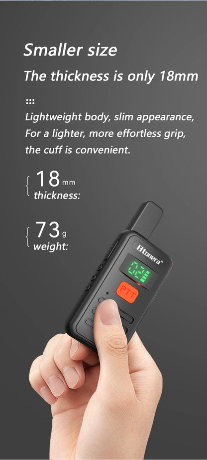 BTDX Mini Walkie Talkie