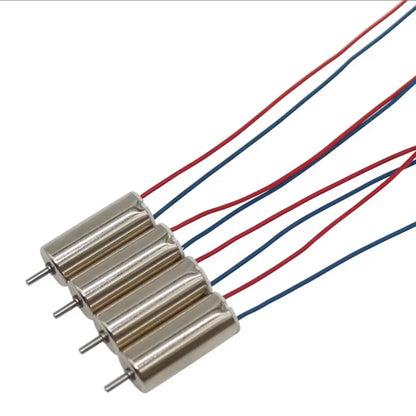 4pcs DIY DC 3.7V 50000RPM 716 Hollow Cup Coreless High-speed Motor with 4 x 55MM Propeller Cw CCW for DIY Micro FPV Quadcopter