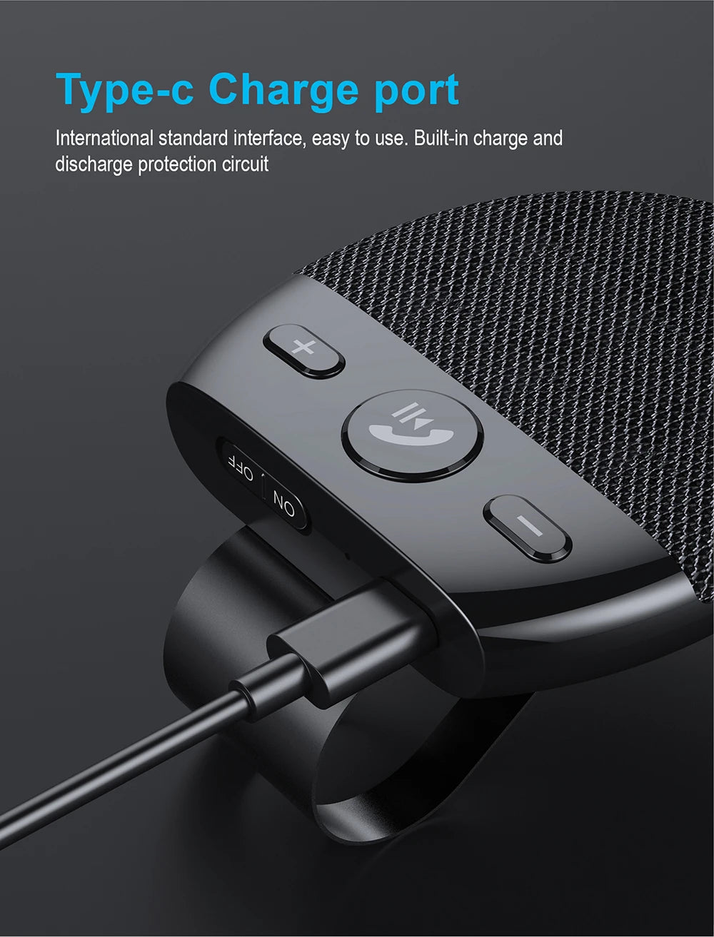 Wireless Bluetooth Car Speaker