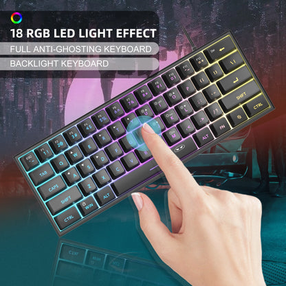 MageGee Mini 60% Gaming Keyboard