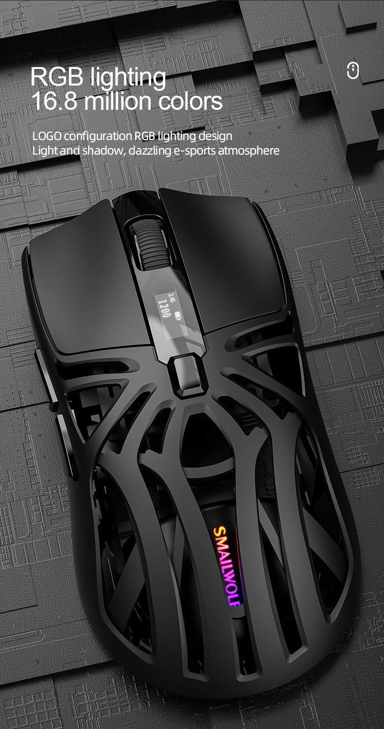 SMAILWOLF RS8 1000Hz Bluetooth Mouse