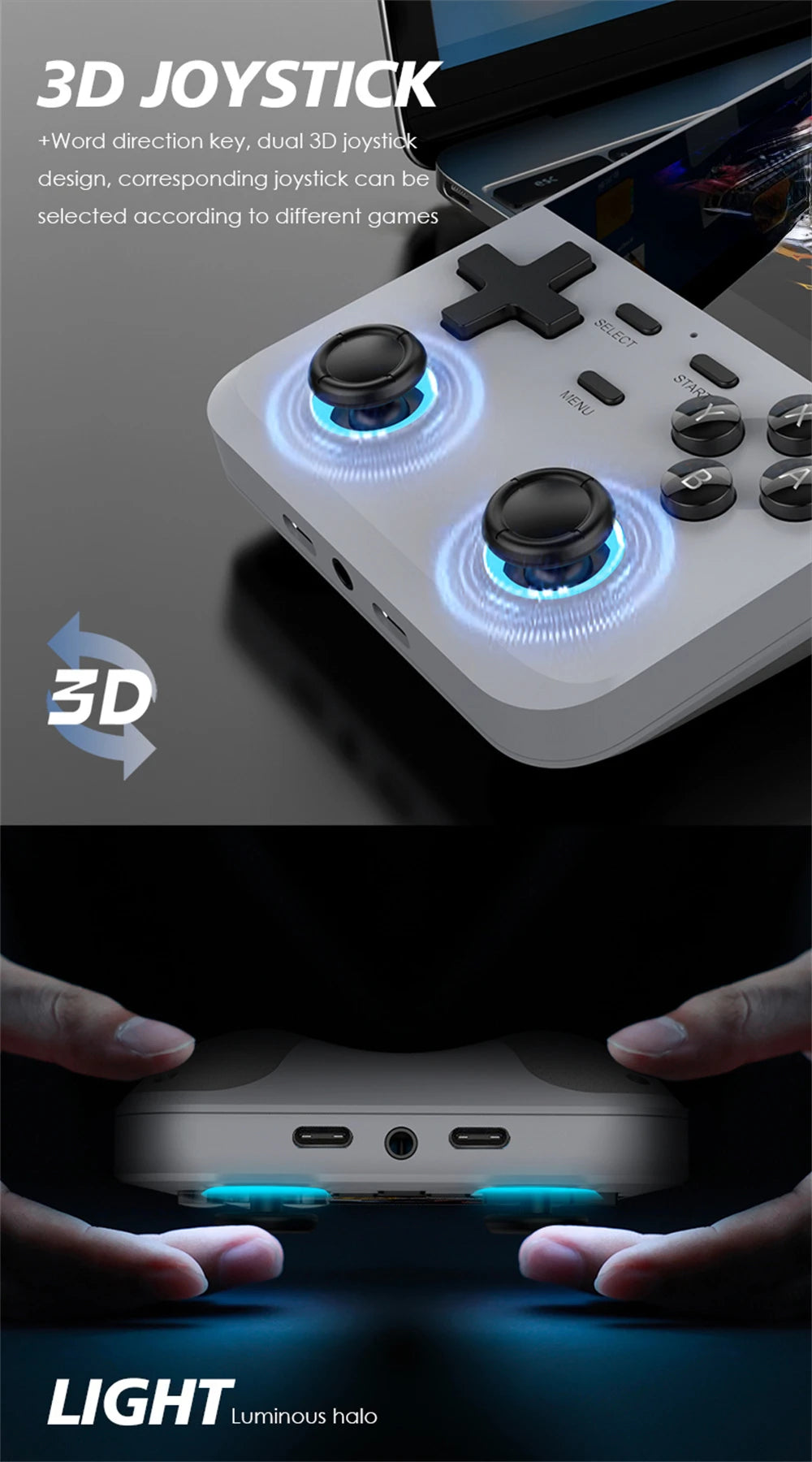 D007 Plus/ X6 Handheld Game Console