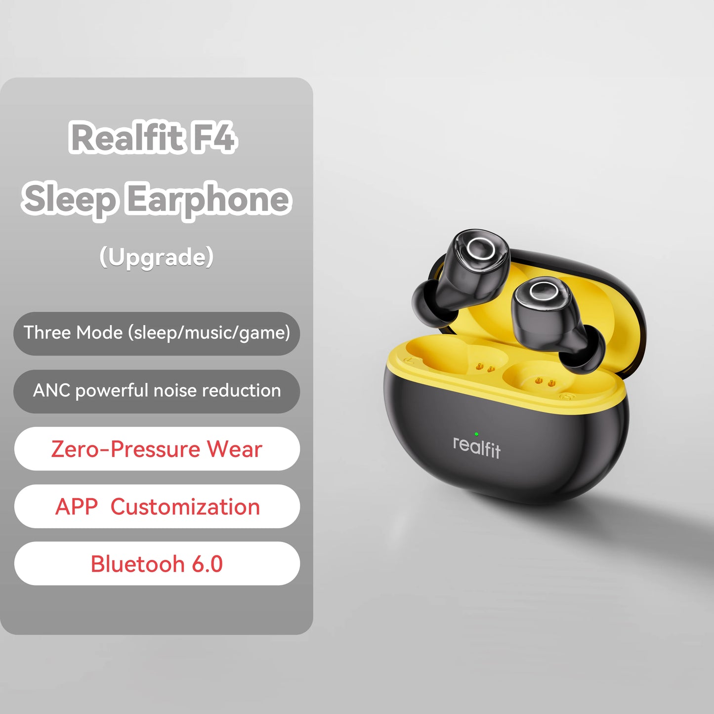 Realfit F4 Sleep Earphones