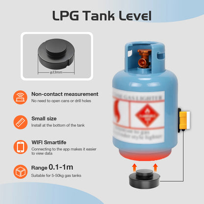 Wifi Gas Level Sensor for LPG