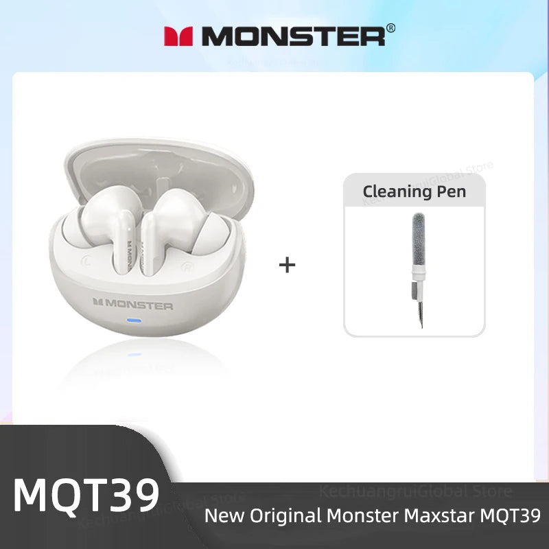 Monster MQT39 Wireless Bluetooth 6.0 Earphones
