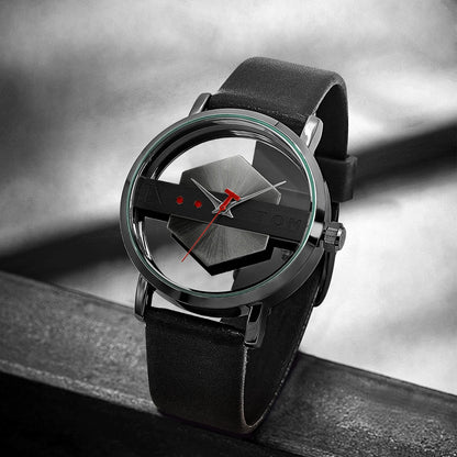 TOMI Fashionable and Minimalist Men's Leather Watch Strap
