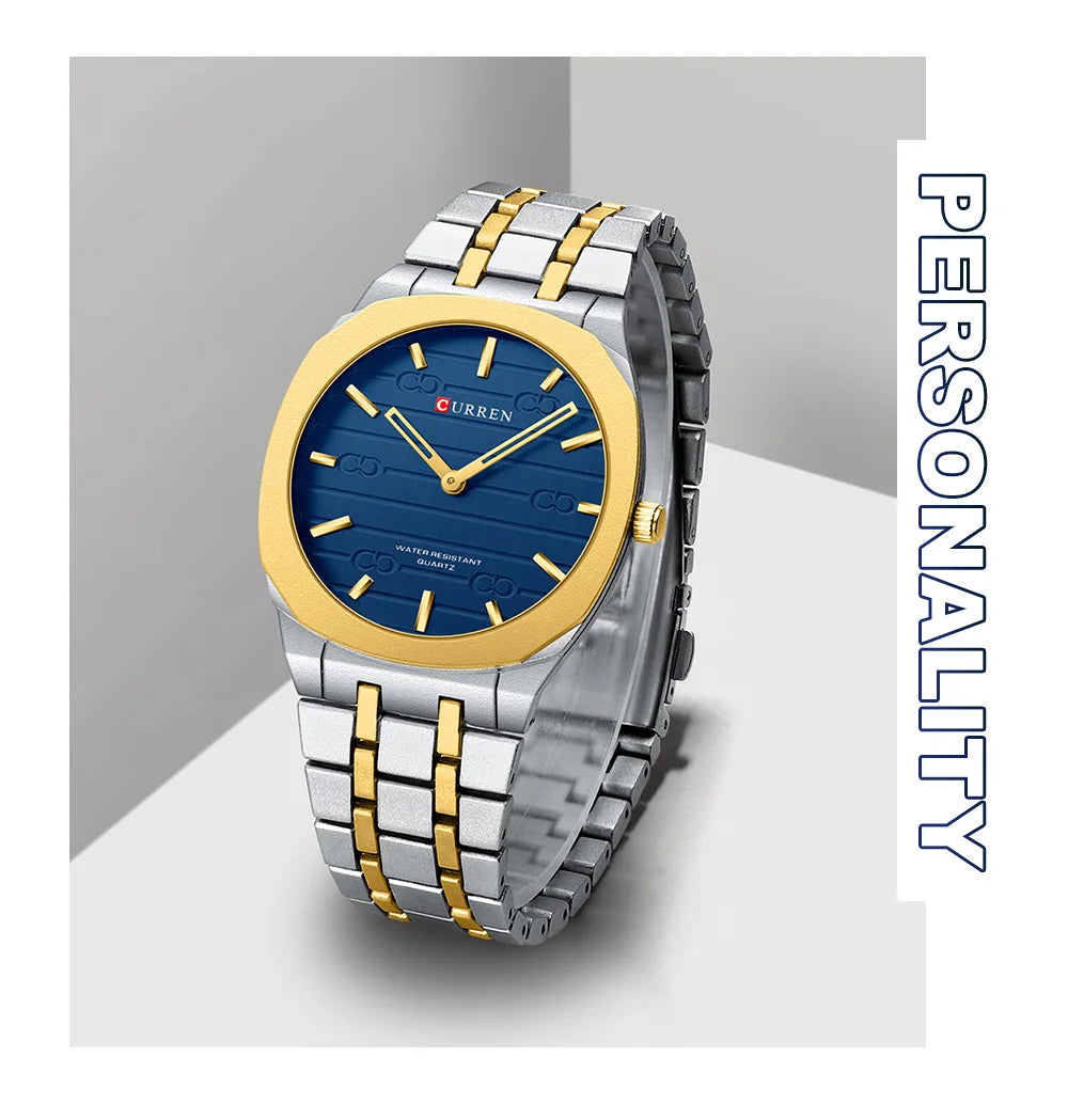 CURREN Thin Quartz Watch