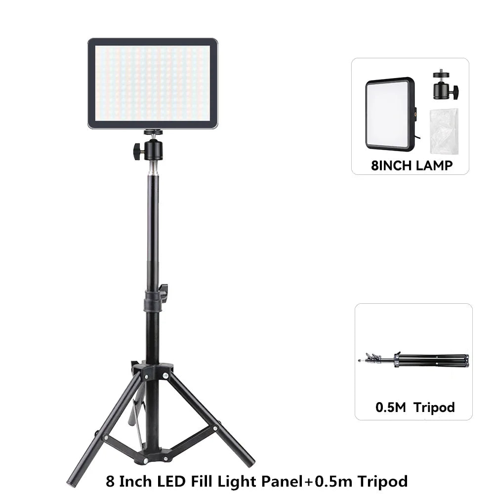 Photo Studio Lamp Kit with Tripod Stand